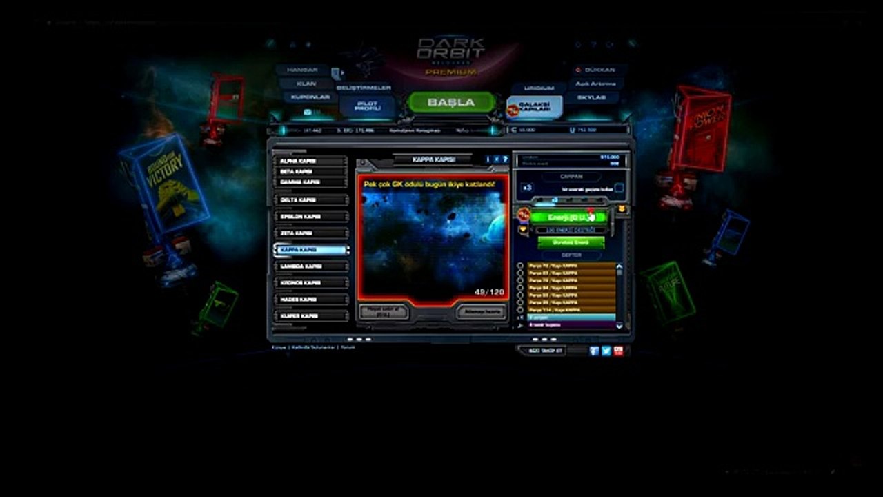 Darkorbit Uridium / GG / Arge New Account! [Darkorbit BUG]