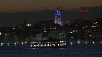 Işıklar mavi yandı