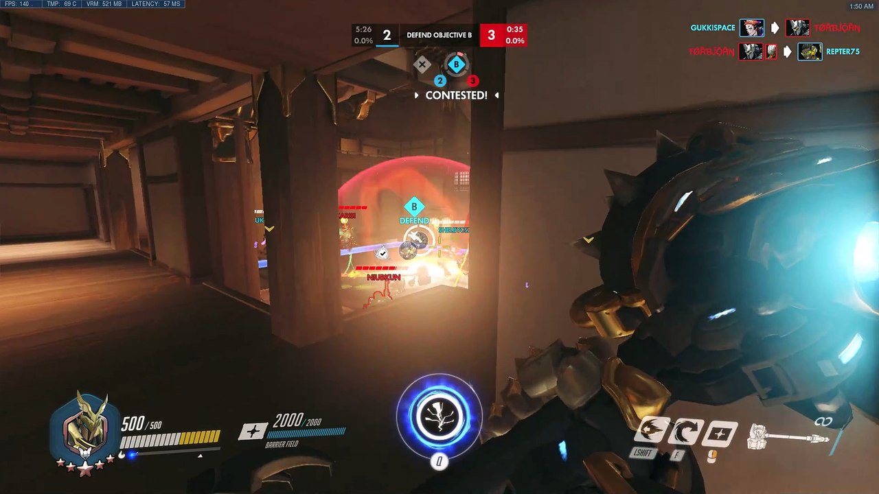 INSANE REINHARDT SKILL (Kappa)