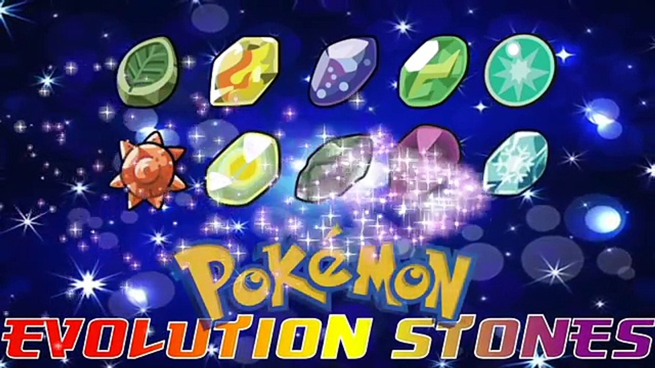 Pokémon That Evolve By Evolutionary Stone
