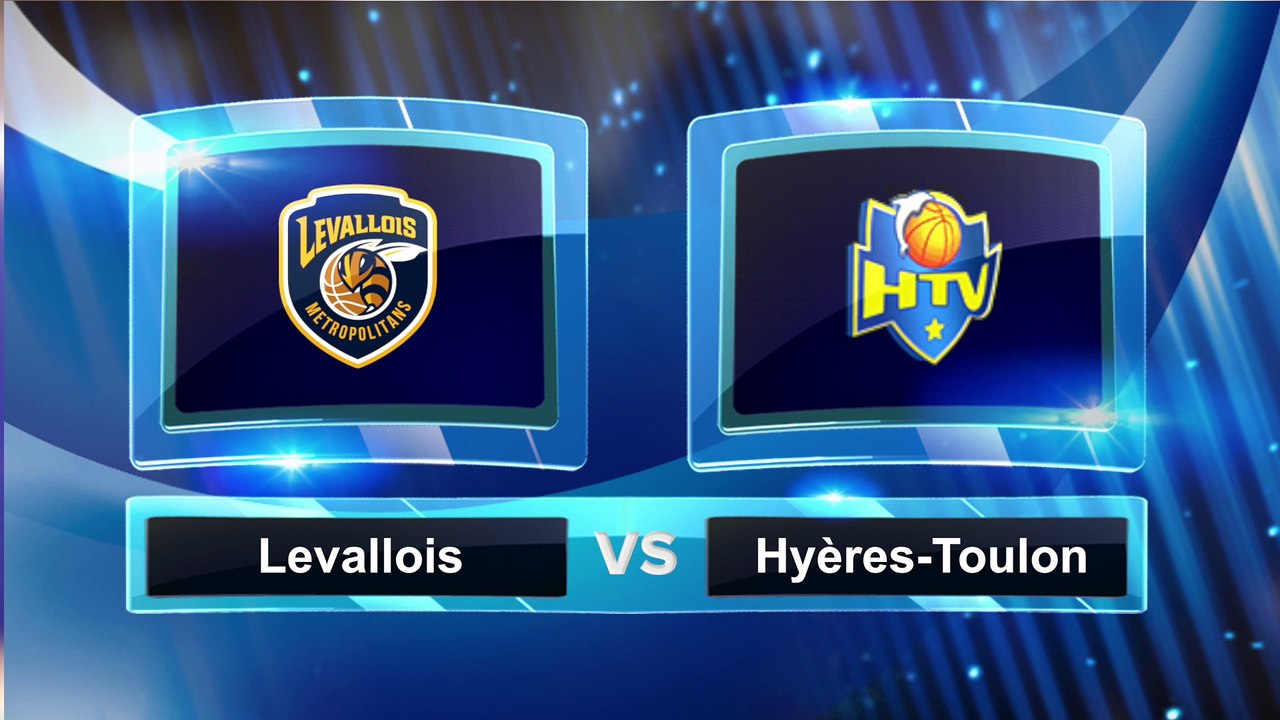 Avant match avec Cyrille Eliezer-Vanerot, Levallois - Hyères-Toulon