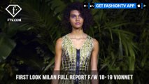 First Look Milan Full Report Fall/Winter 18-19 Vionnet | FashionTV | FTV