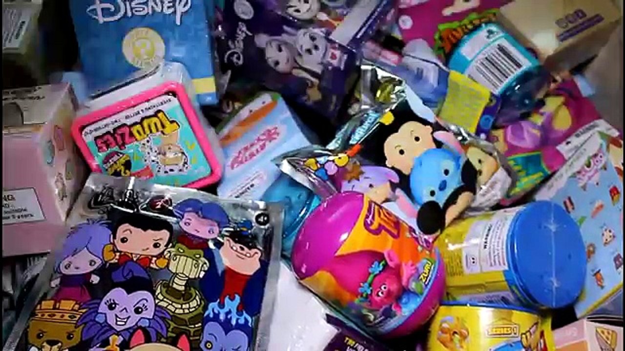 Random Blind Bag Box Episode #130 - Trolls, Animal Jam, Shopkins Season 4, Schleich Animal Figures