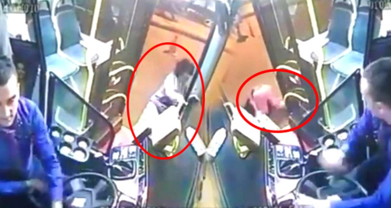 Seyir Halindeki Halk Otobüsünden Düşen Kadın Ölümden Döndü