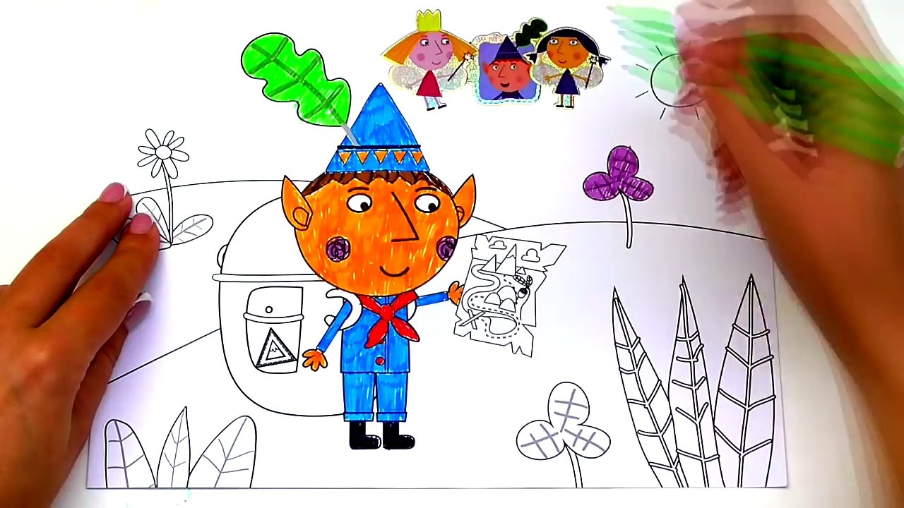 Ben and Hollys Little Kingdom kids toys new coloring Ben Camping Out