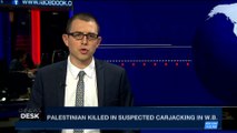 i24NEWS DESK | Palestinian killed in suspected carjacking in W.B. | Tuesday, April 3rd 2018