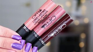 Ofra Liquid Lipsticks | Lips Swatches y Review