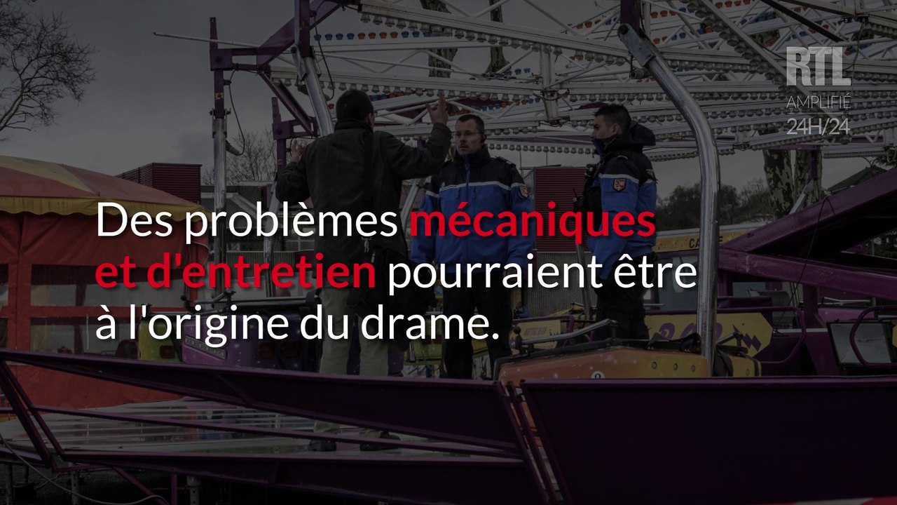 Accident de manège : "On n'avait pas de ceinture", témoigne la compagne de la victime
