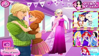 Disney Princess Elsa Anna and Kristoff Valentine Date - Dress Up & Makeup Game for Kids