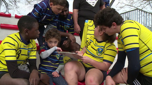 Inauguration du club-house du rugby