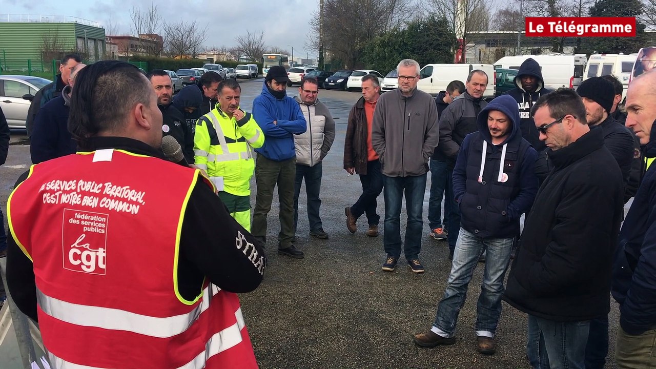 Morlaix Communauté. Grève du service collecte des ordures ménagères