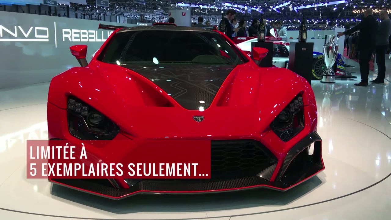La Zenvo TSR-S en vidéo depuis le salon de Genève 2018