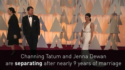 Channing Tatum and wife Jenna Dewan announce split!