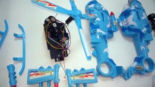 How to assemble toys: Helicopter assembly