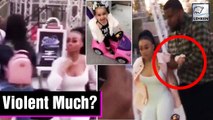Blac Chyna Called Hood Rat & In Anger Swings Her Kids Stroller On The Lady