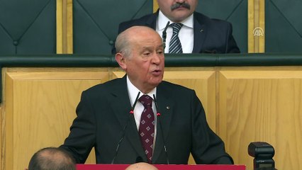 Bahçeli: “(CHP'li Özel'in sözleri) Akıllı olun, aklınızı başınıza alın, ateşle oynamayın” - TBMM