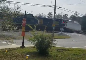 Injuries Reported After Train Hits Truck in Acworth, Georgia