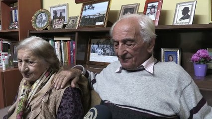 Trabzonlu çiftin 71 yıllık mutluluğu