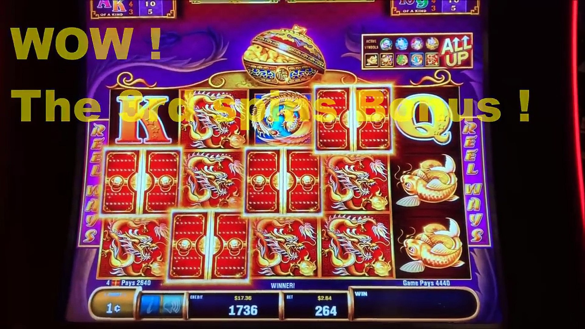 Five frogs slot machine