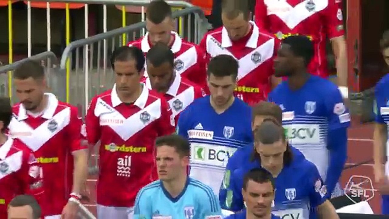 Lausanne 2:1 Lugano (Switzerland. Super League. 2 April 2018)