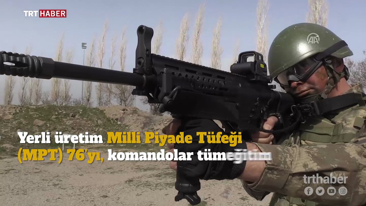 Milli Piyade Tüfeği, komandonun gücüne güç katıyor