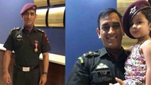 MS Dhoni's daughter Ziva wears his army cap, looks really adorable | Oneindia News