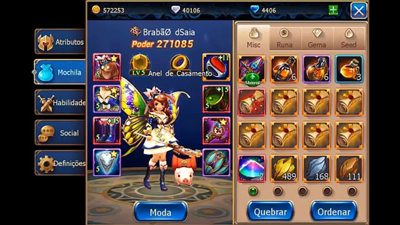 Purificar até o laranja - Sword of Chaos - Fúria Fatal