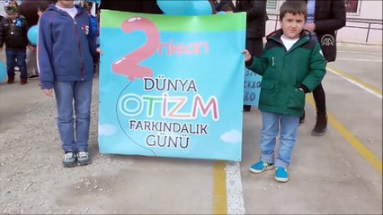 Anaokulu öğrencileri otizme dikkat çekmek için yürüdü - BİLECİK