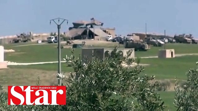 İlk kez yayınlandı!; İşte ABD�nin Münbiç�teki karargahı