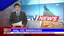 Panayam ng #PTVNews kay Atty. Vic Rodriguez kaugnay ng pagbibitiw ng 4 head revisors sa VP recount