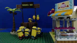 Minions Banana Bar Mayhem - Despicable Me Minions Mini Movies - Stop Motion Video