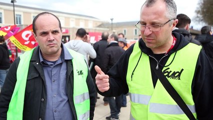 Rassemblement intersyndical de la SNCF du 03 Avril 2018