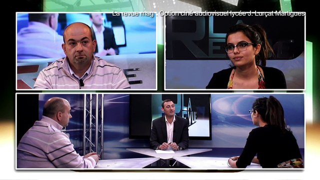 LA REVUE MAG : La revue mag : Pierre Trouillet et Caroline Coullias-Blanc / Option cinéma Lycée Lurçat de Martigues