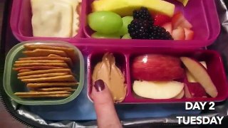 Week of School Lunches & What she left behind! - Episode 4 - Kindergarten!