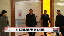 North Korean foreign minister meets with Chinese counterpart
