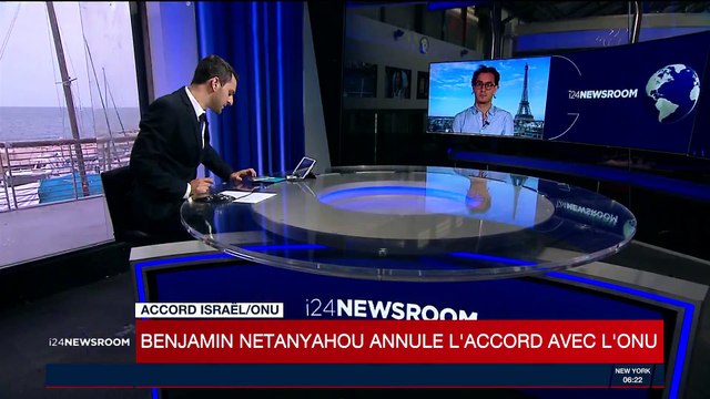 Benjamin Netanyahou annule l'accord avec l'ONU : l'analyse de Jean-Marc Liling