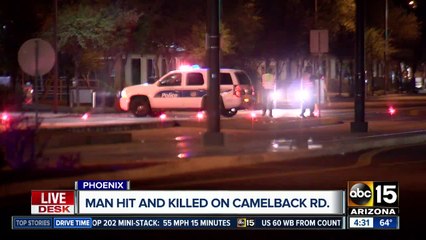 Man hit and killed by driver in Phoenix