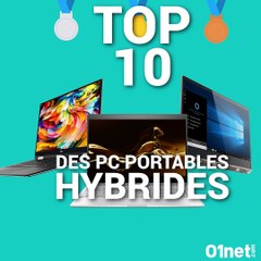 Top 3 des  PC portables hybrides