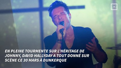 Dunkerque: le bel hommage de David Hallyday à son père Johnny
