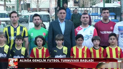 Aliağa Gençlik Futbol Turnuvası Başladı