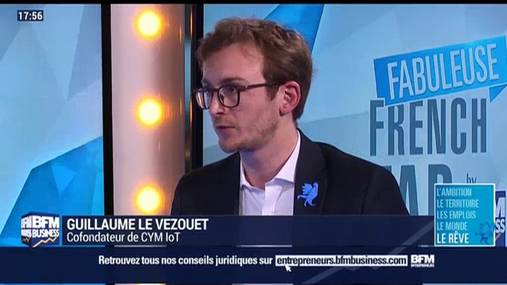 ⁣Fabuleuse French Fab : le rêve de  Guillaume Le Vezouet (CYM IoT)