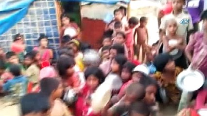 - Siverekli Kız İmam hatip öğrencilerinden Arakanlılara sıcak yemek yardımı