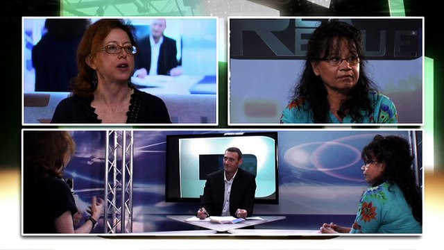 LA REVUE : La revue : Claire Ausilloux/responsable service culture Martigues/Jeanine Lion/service culture