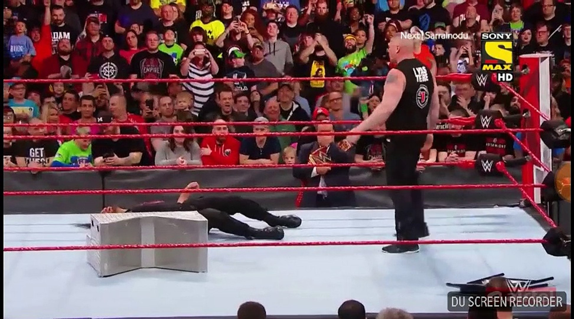 Wwe Hindi Brock Vs Roman Video Dailymotion