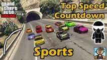 Fastest Sports Cars (new) - Top Speeds Of Fully Upgraded Cars In GTA Online