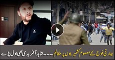Shahid Afridi calls UN's attention on Indian occupational forces brutalities against Kashmiris