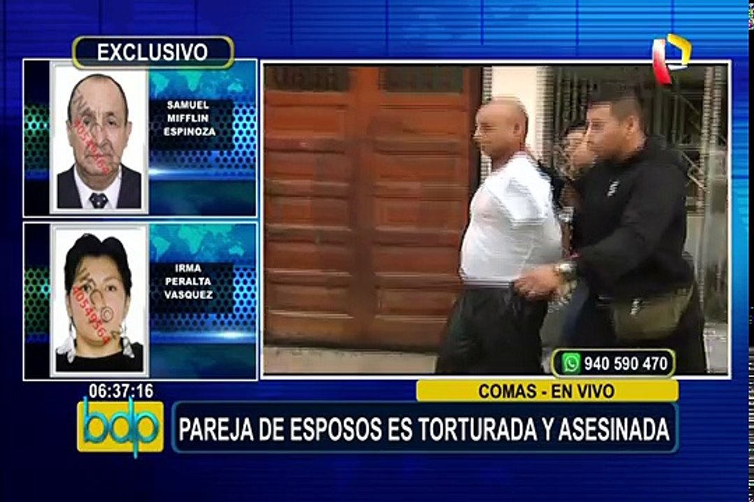 Presunto asesino de pareja de esposos tiene antecedentes en EEUU