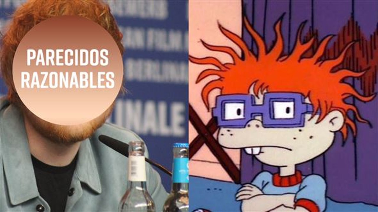 Adivina a qué dibujos animados se parecen estos famosos