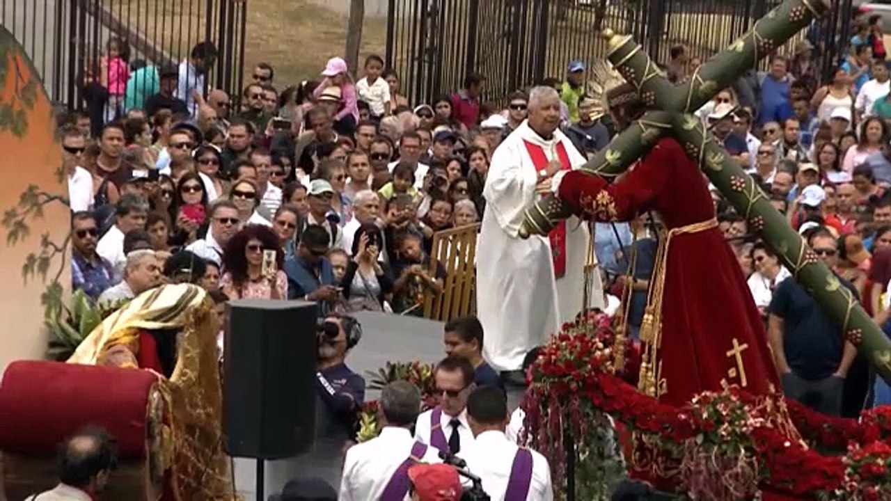 Procesión del Encuentro Viernes Santo 30 Marzo 2018