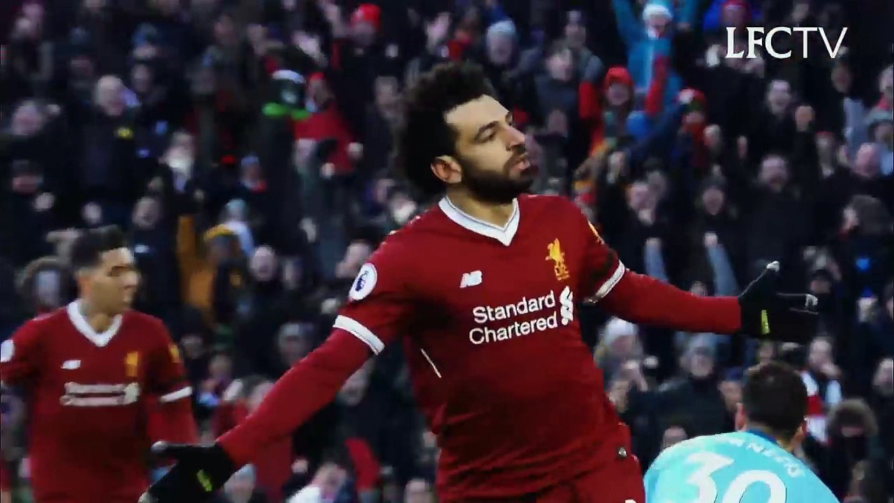 Mo Salah bursts through wall to surprise kids | KOP KIDS PRANK